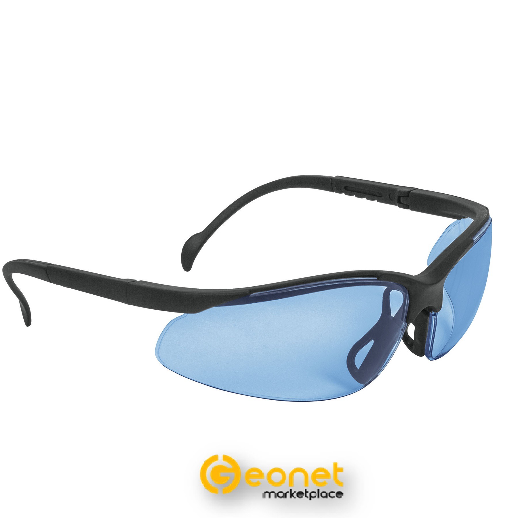 Lentes de seguridad azules