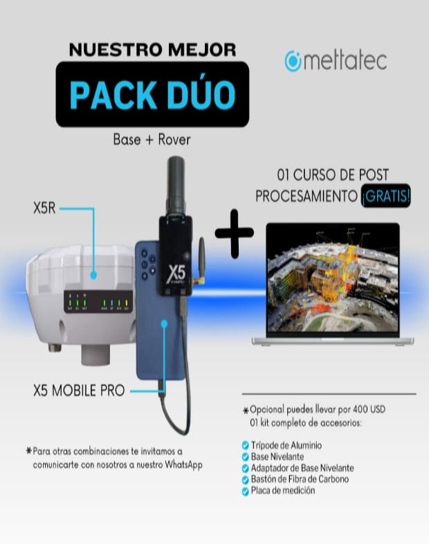 PACK DUO BASE X5 & X5 MOBILE PRO solo tiempo limitado