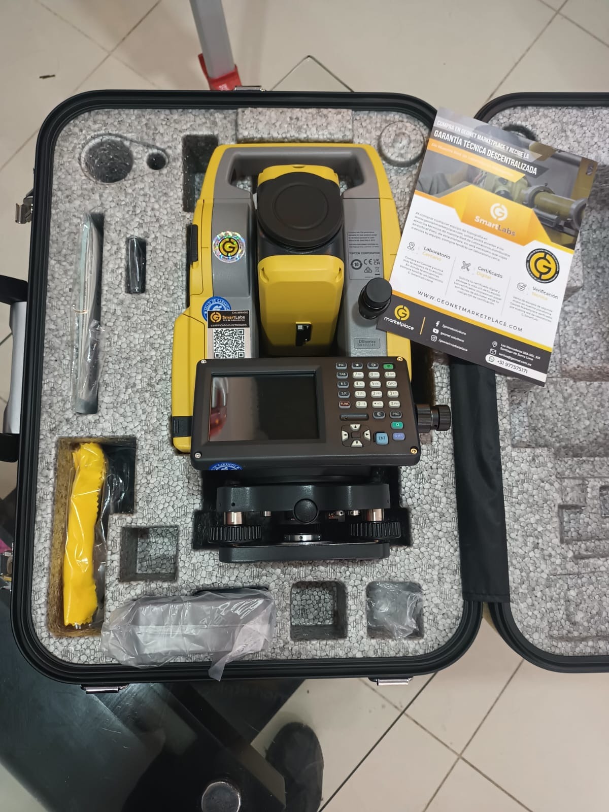 ESTACIÓN TOTAL TOPCON OS-205