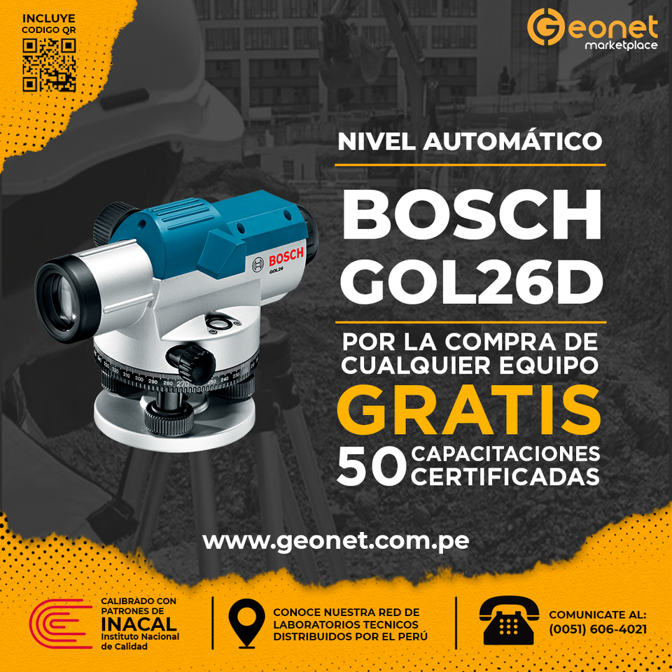 NIVEL AUTOMATICO BOSCH GOL26D