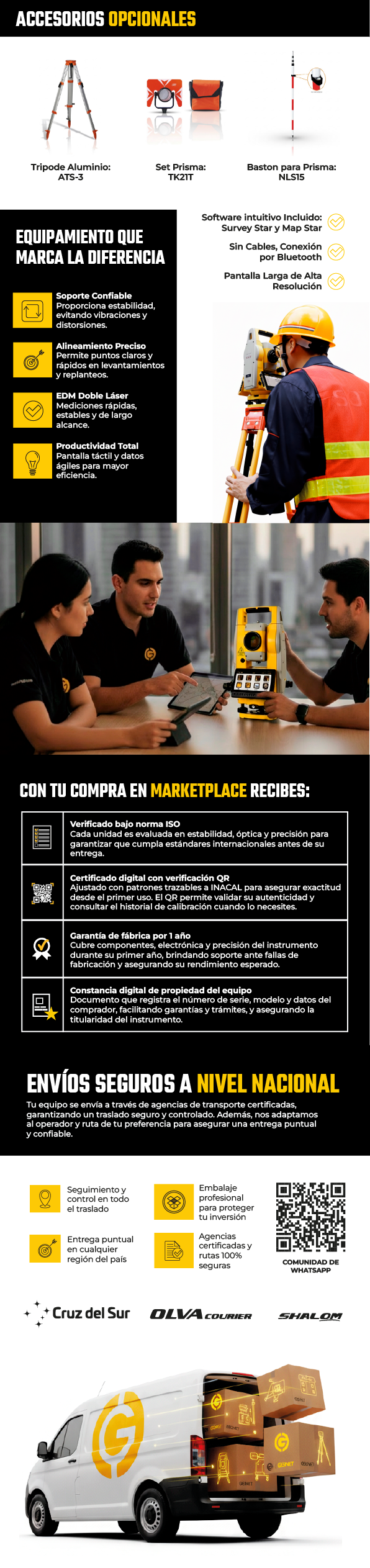 Estación total South N1