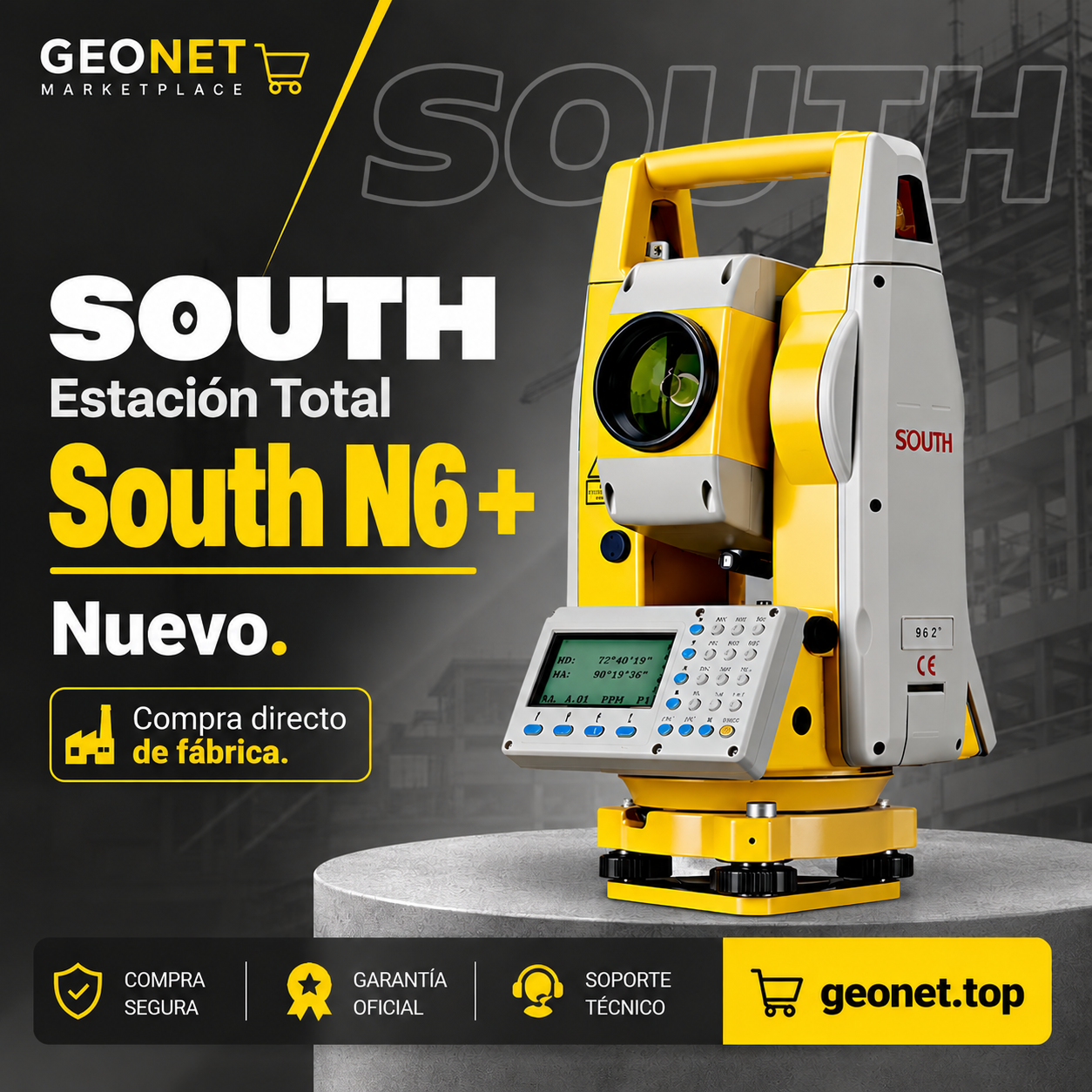 Estación Total South N6