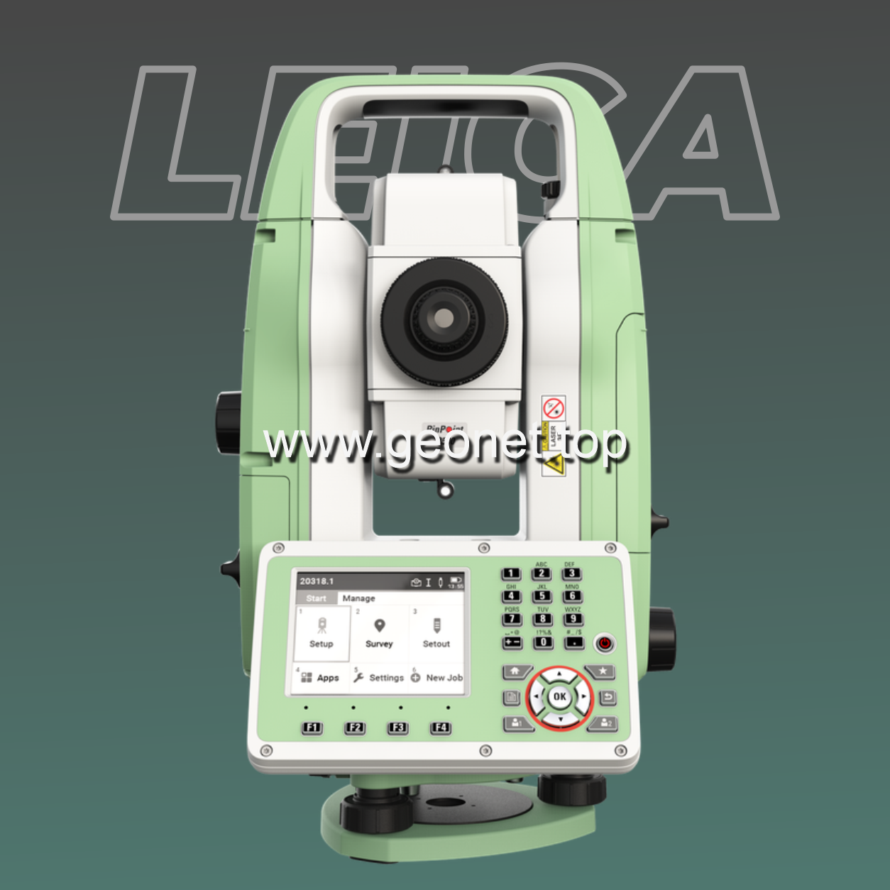 Estación total Leica TS03 5" R500