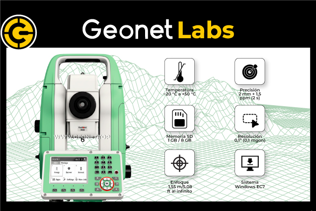 Estación total Leica TS03 5" R500