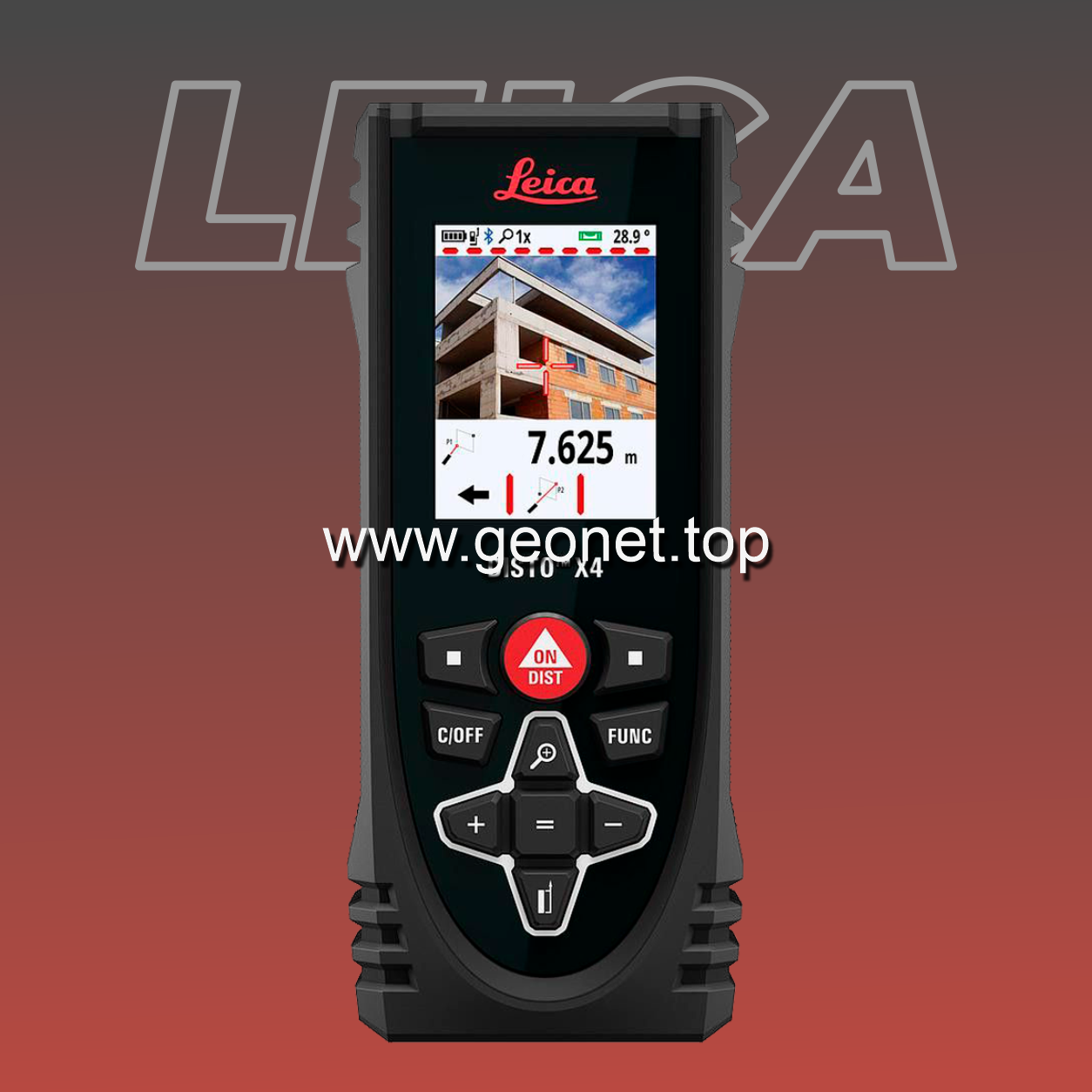 Distanciometro Laser LEICA DISTO X4 (a 150mts)