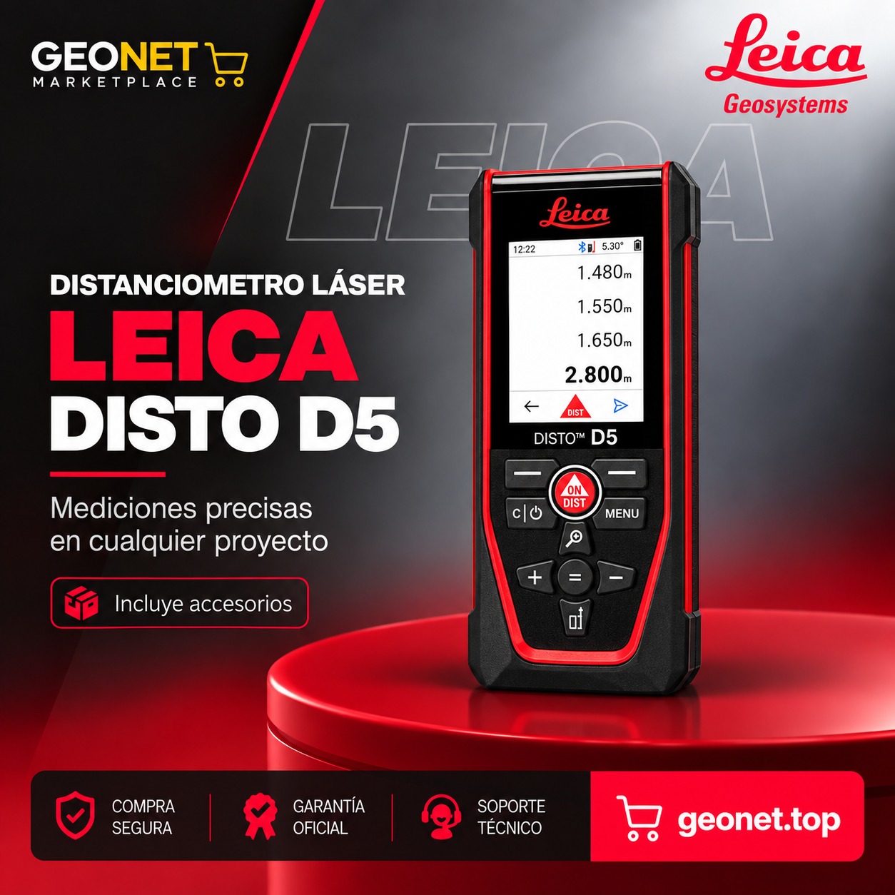 Distanciometro Laser LEICA DISTO D5