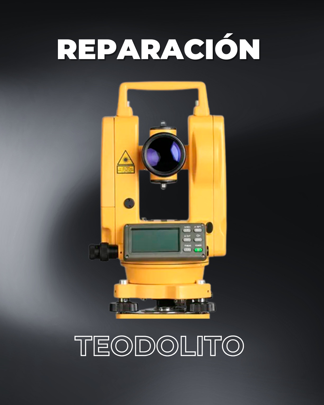 REPARACIÓN DEL MOVIMIENTO H Y V - TEODOLITO