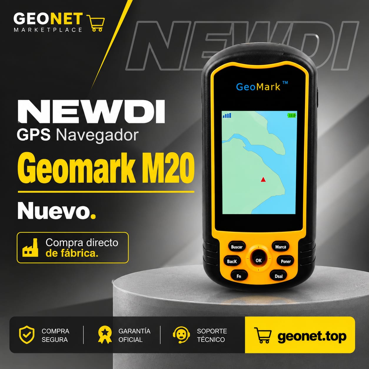 GPS NAVEGADOR M20 GEOMARK