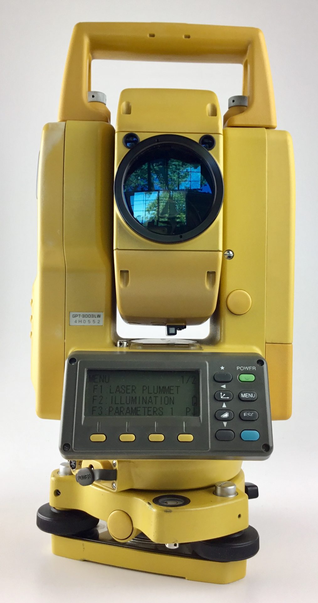 Calibración y mantenimiento para estación total TOPCON GPT30051