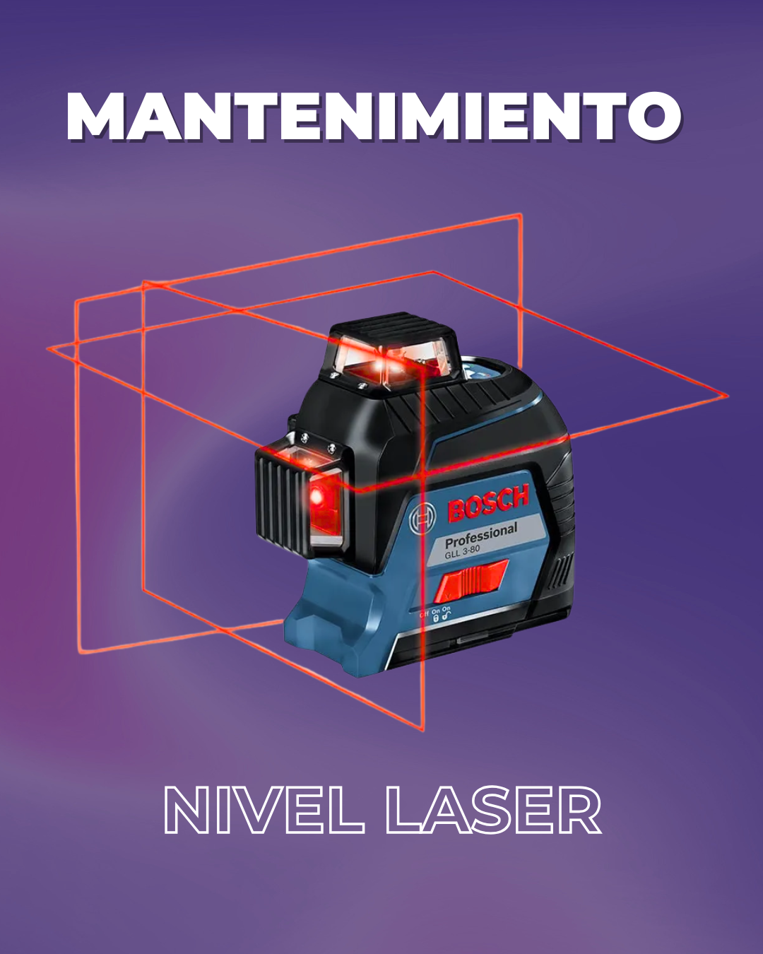 MANTENIMIENTO DE NIVEL LÁSER