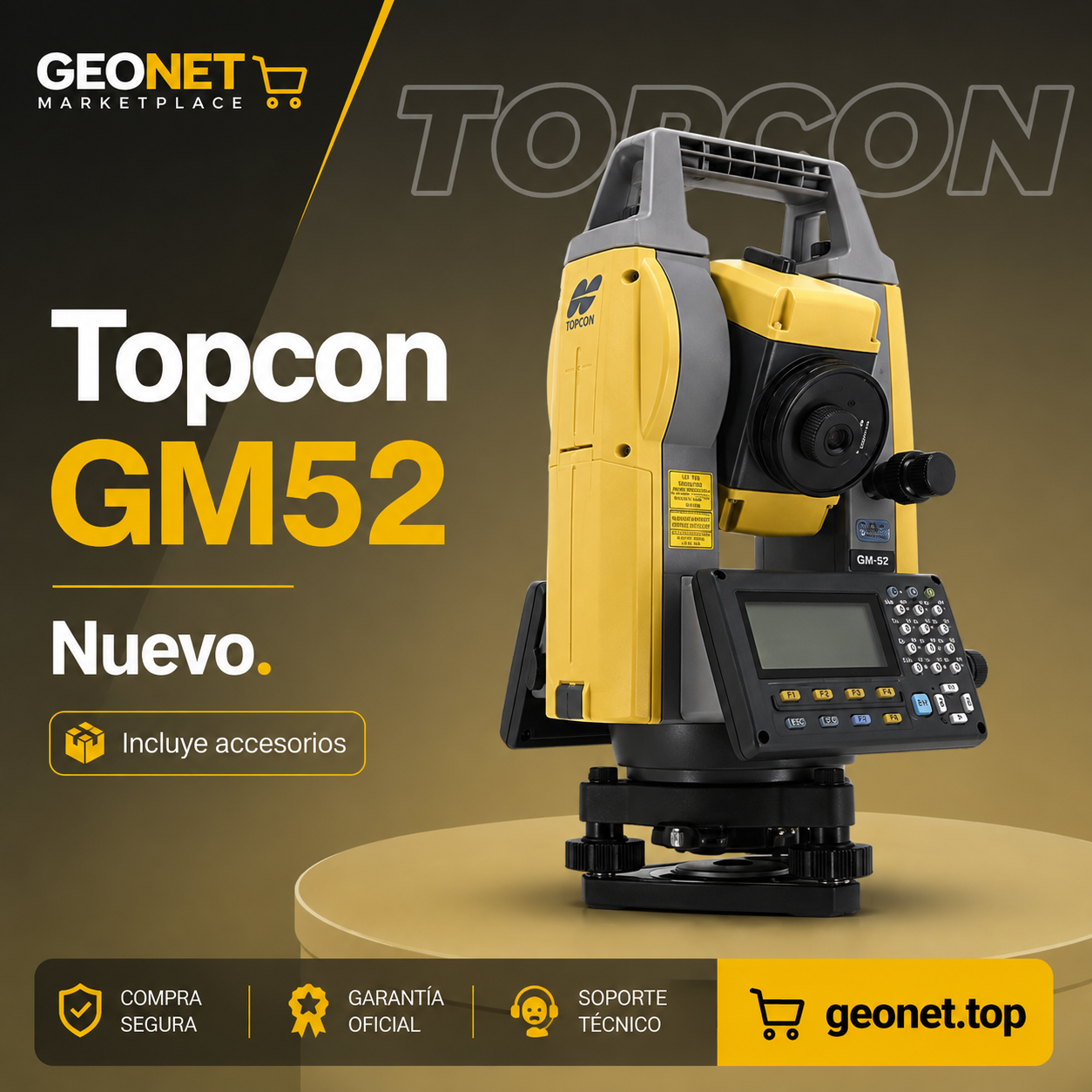 Estación Total Topcon GM52