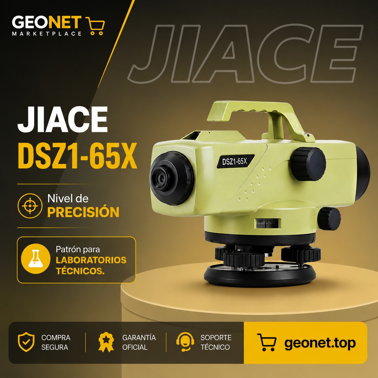 Nivel de Precisión JIACE DSZI-65X - A PEDIDO 30 DÍAS
