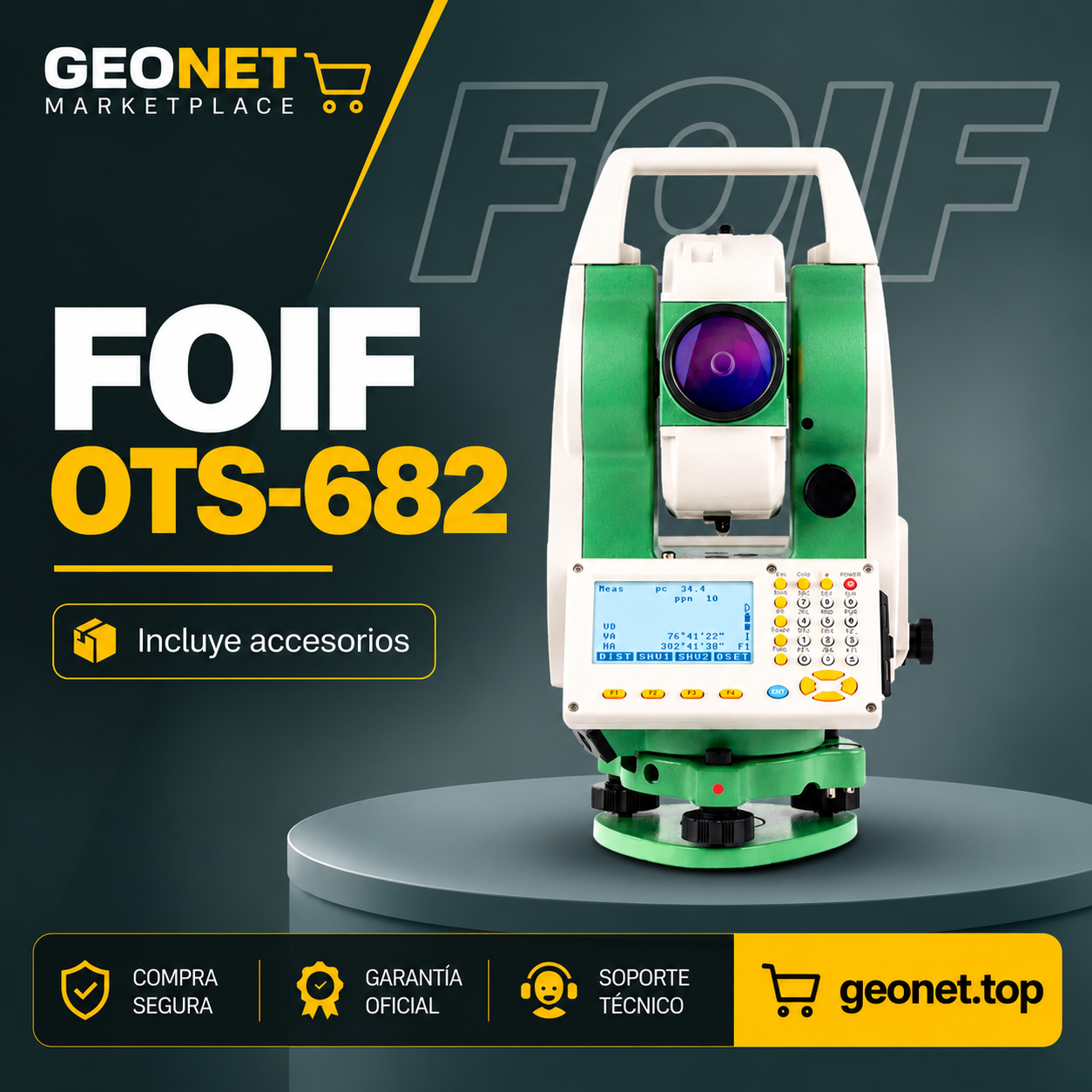 Estación Total Foif OTS 682