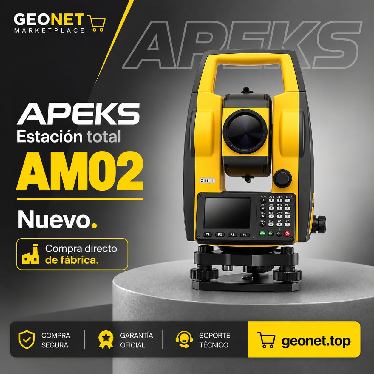 Estación Total Apeks AM02