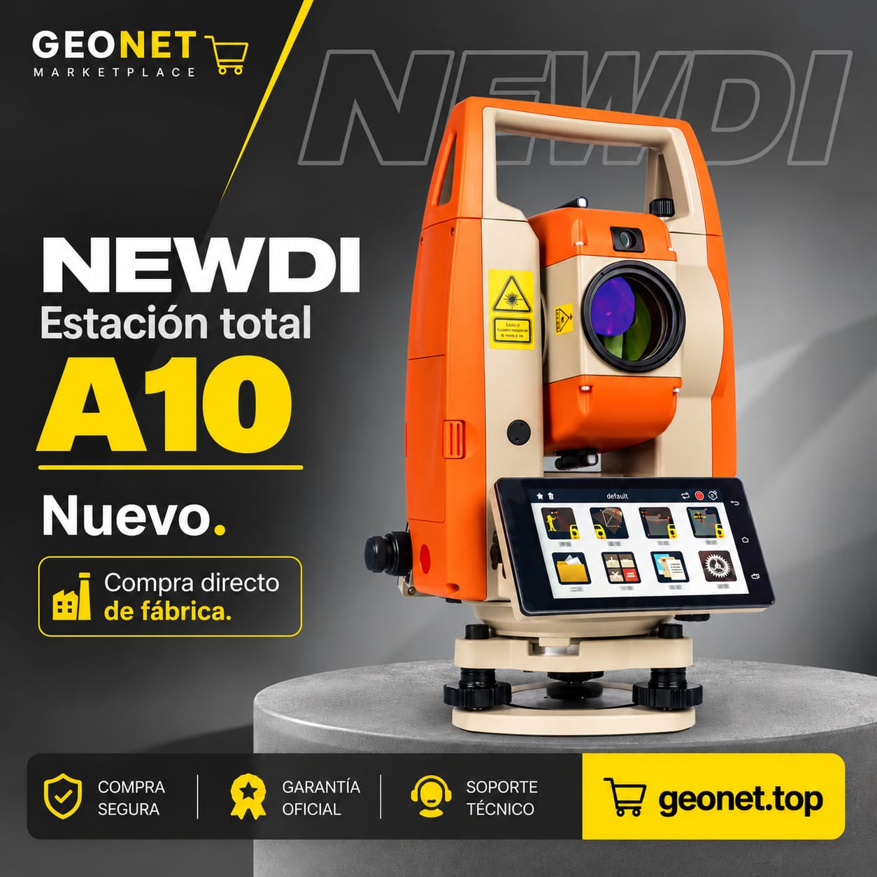 Estación total NEWDI A10