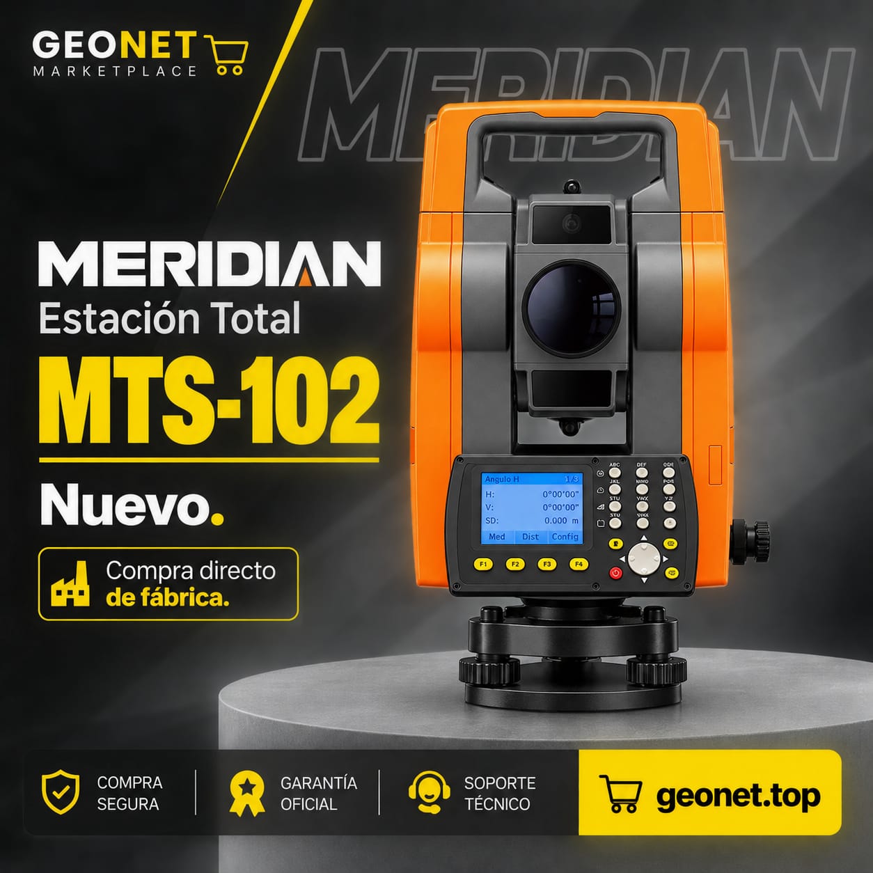 Estación total MERIDIAN MTS-102