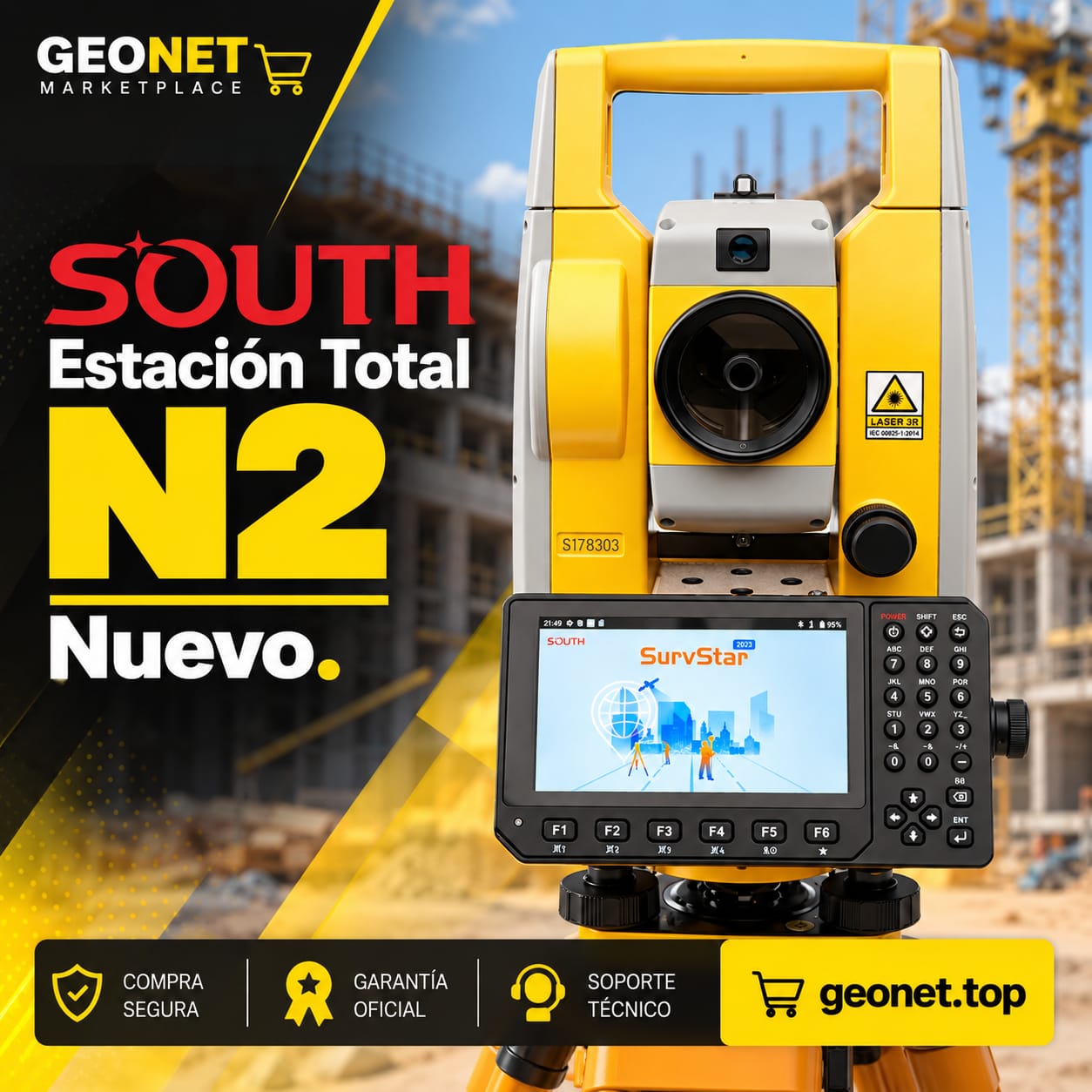 Estación total SOUTH N2