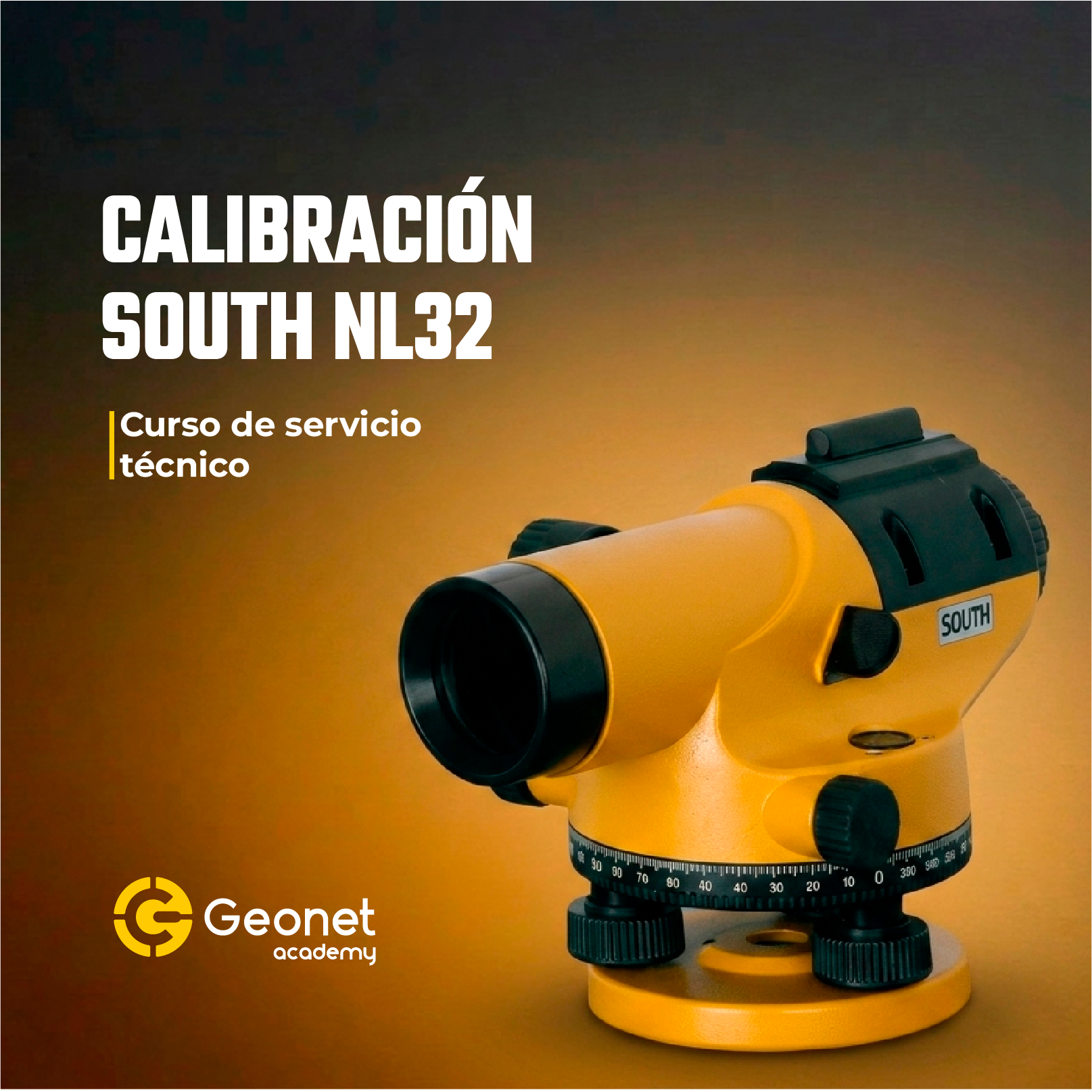 CALIBRACIÓN DE NIVEL AUTOMÁTICO SOUTH NL32