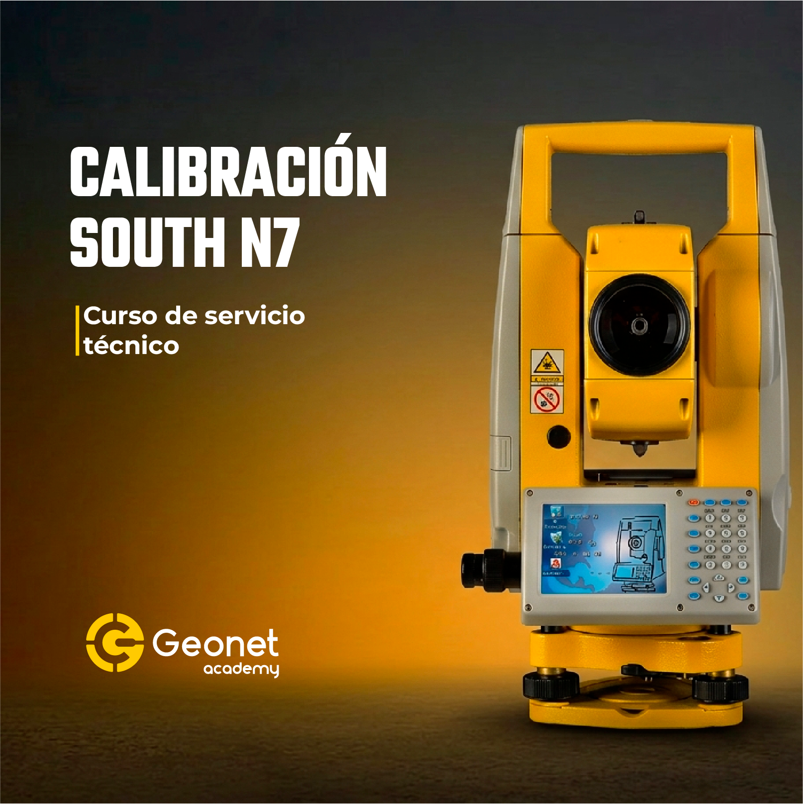 CALIBRACIÓN DE ESTACIÓN TOTAL SOUTH N7