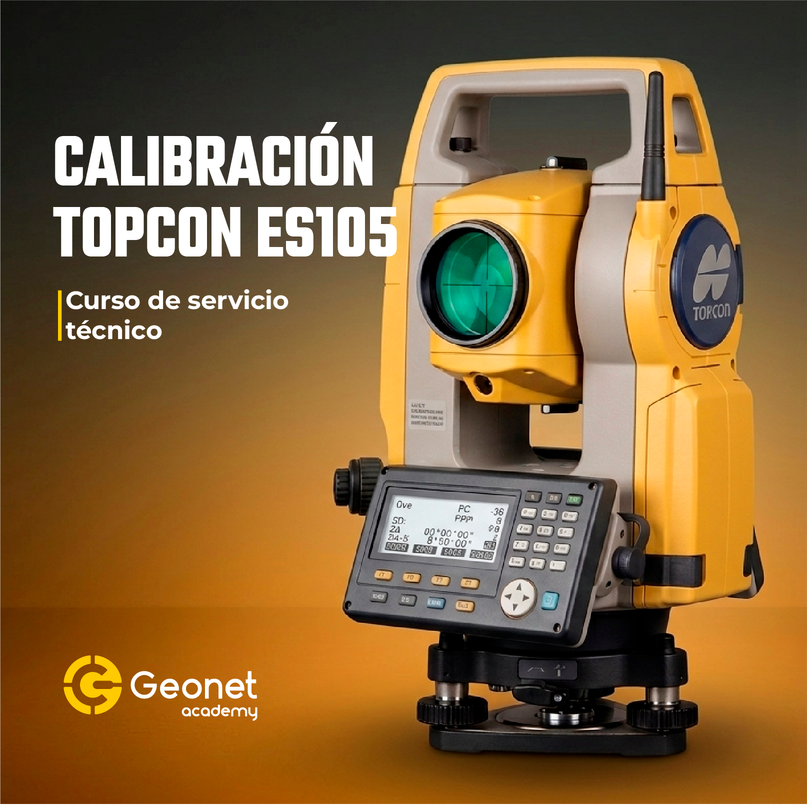CALIBRACIÓN DE ESTACIÓN TOTAL TOPCON ES105