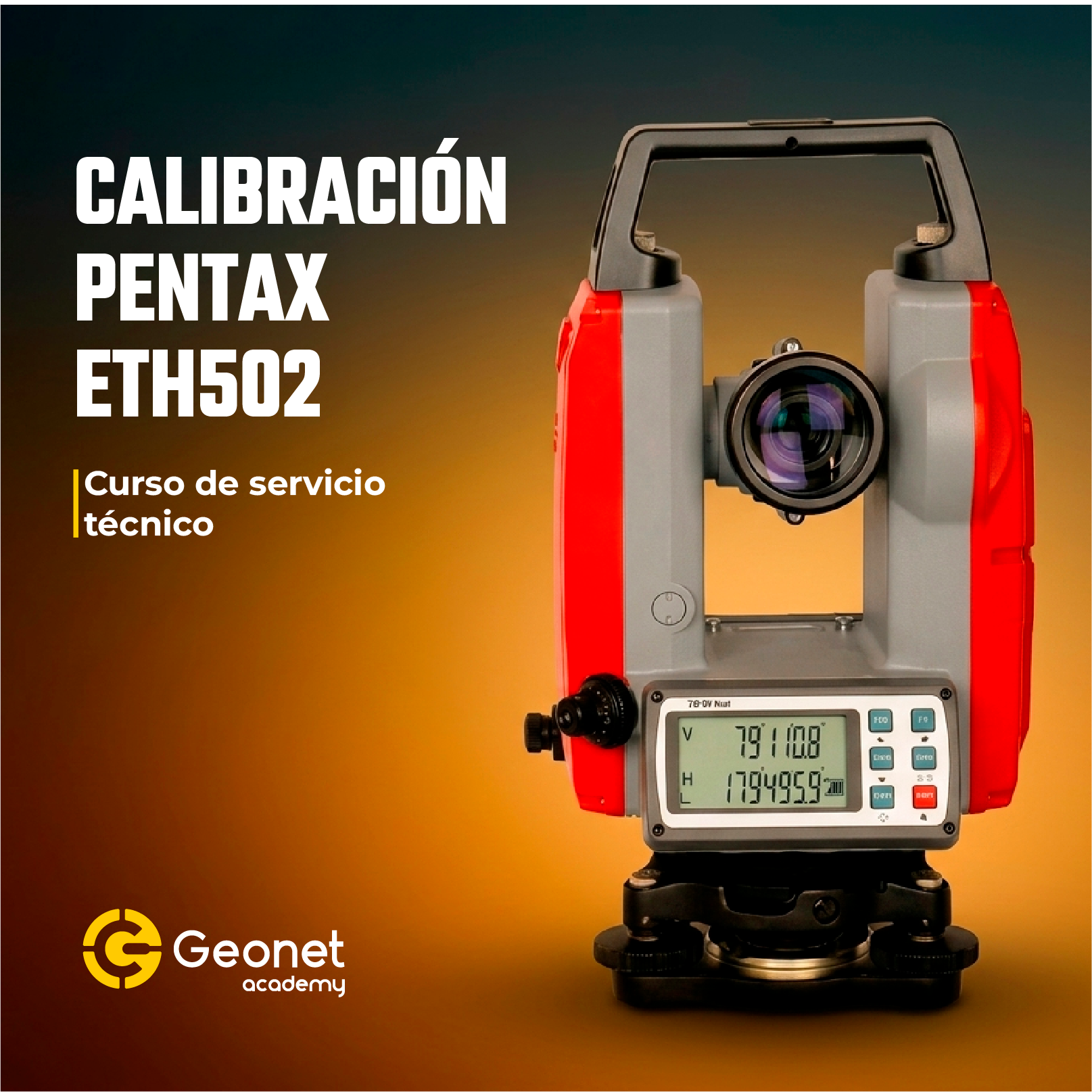 CALIBRACIÓN DE TEODOLITO PENTAX ETH502