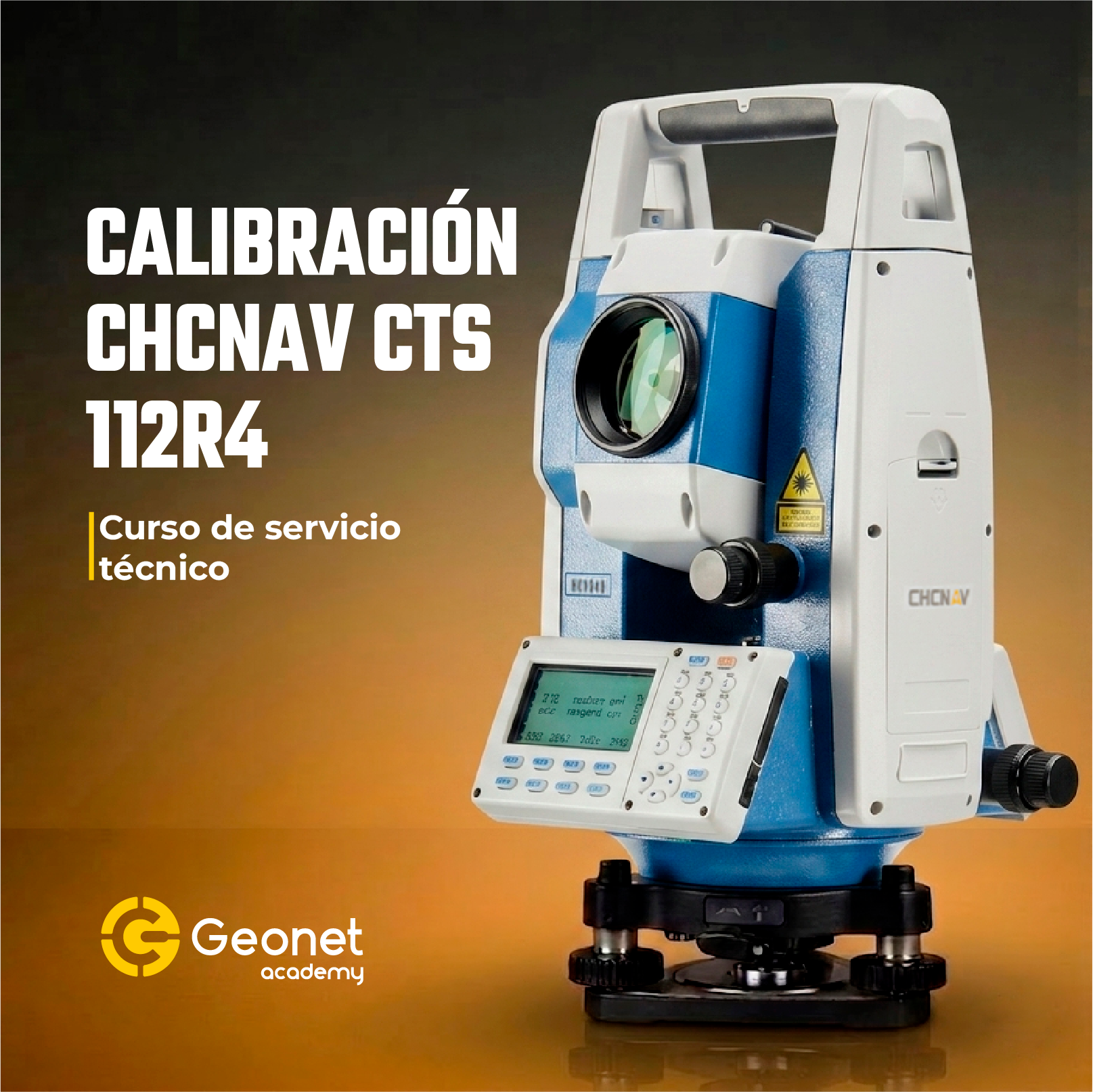 CALIBRACIÓN DE ESTACIÓN TOTAL CHCNAV CTS 112R4