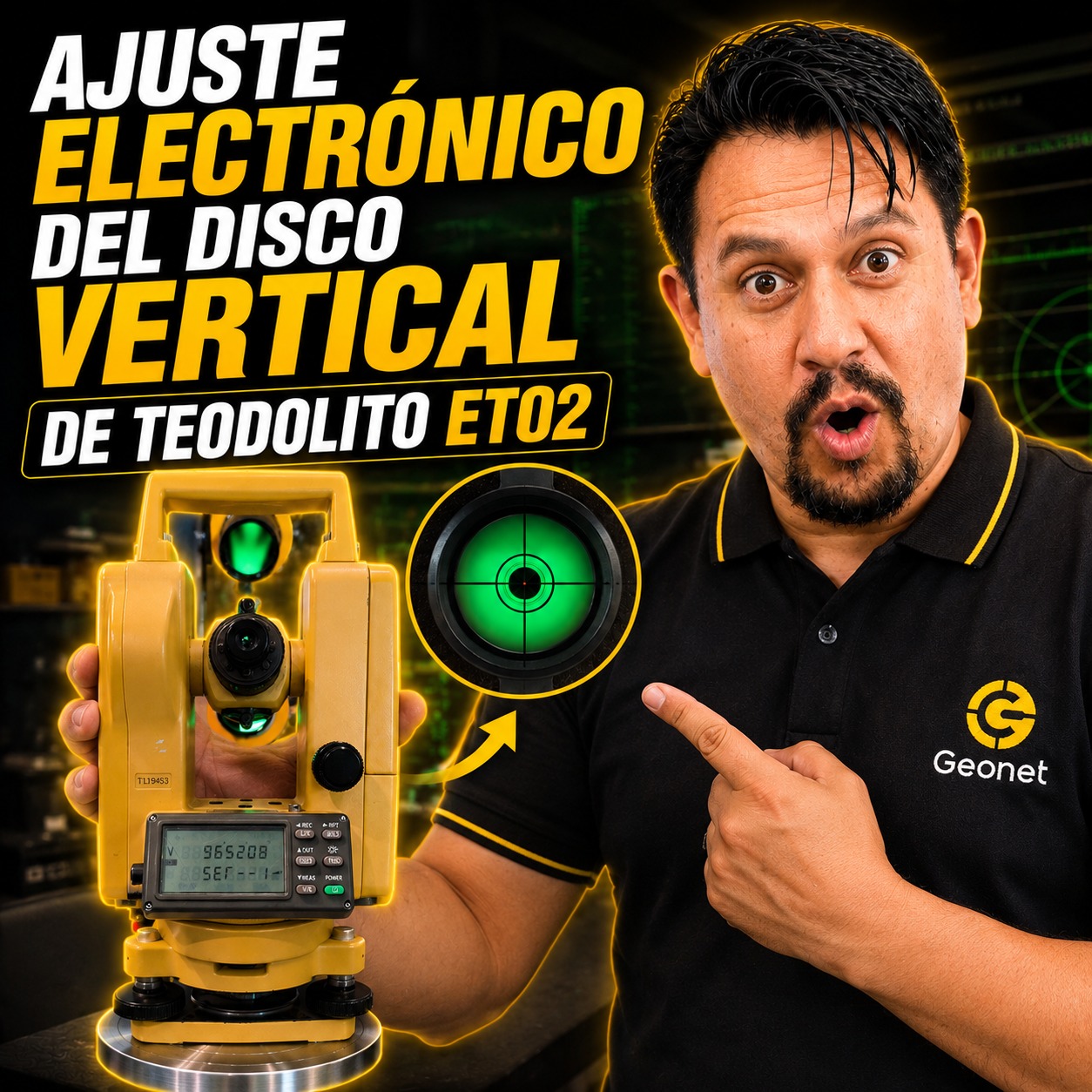 AJUSTE ELECTRÓNICO DEL DISCO DE LECTURA VERTICAL