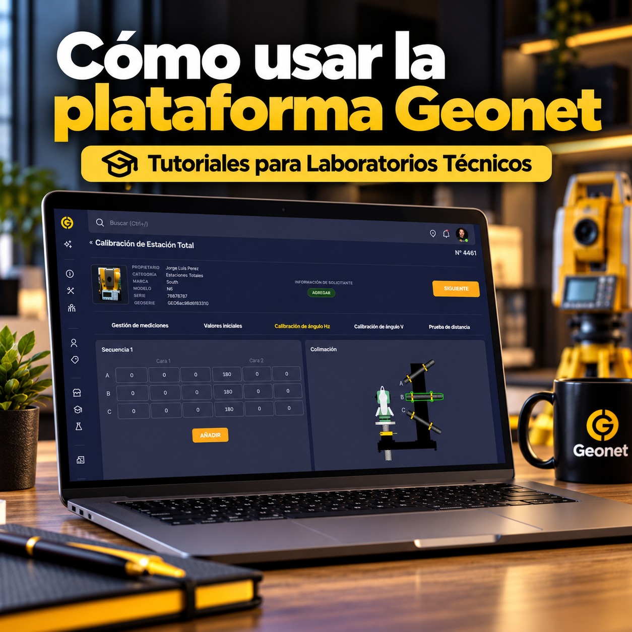 Cómo usar la plataforma Geonet - Tutoriales para Laboratorios Técnicos